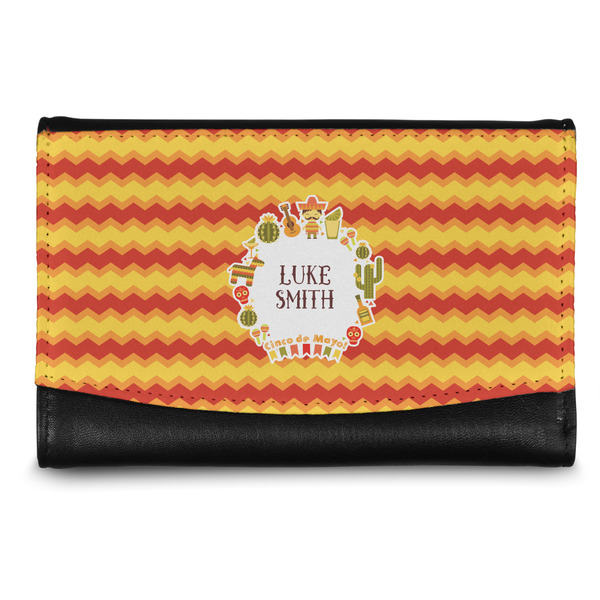 Custom Fiesta - Cinco de Mayo Genuine Leather Women's Wallet - Small (Personalized)