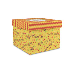 Fiesta - Cinco de Mayo Gift Box with Lid - Canvas Wrapped - Small (Personalized)