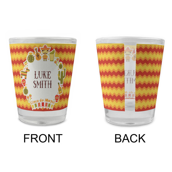 Fiesta - Cinco de Mayo Glass Shot Glass - Standard - APPROVAL