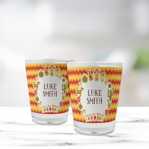 Fiesta - Cinco de Mayo Glass Shot Glass - Standard - LIFESTYLE