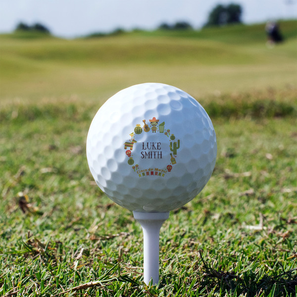 Fiesta - Cinco de Mayo Golf Ball - Branded - Tee Alt