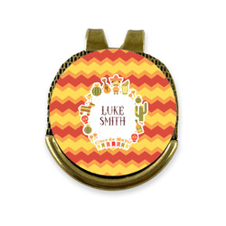 Fiesta - Cinco de Mayo Golf Ball Marker - Hat Clip - Gold