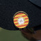 Fiesta - Cinco de Mayo Golf Ball Marker Hat Clip - Gold - On Hat