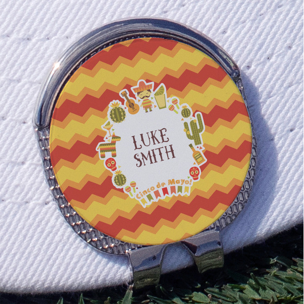 Custom Fiesta - Cinco de Mayo Golf Ball Marker - Hat Clip