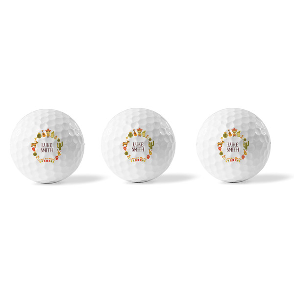 Fiesta - Cinco de Mayo Golf Balls - Generic - Set of 3 - APPROVAL