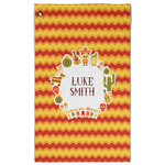 Fiesta - Cinco de Mayo Golf Towel - Poly-Cotton Blend - Large w/ Name or Text