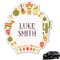 Fiesta - Cinco de Mayo Graphic Car Decal (Personalized)