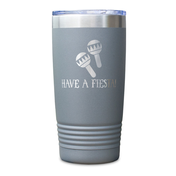 Fiesta - Cinco de Mayo Gray Polar Camel Tumbler - 20oz - Single Sided - Approval