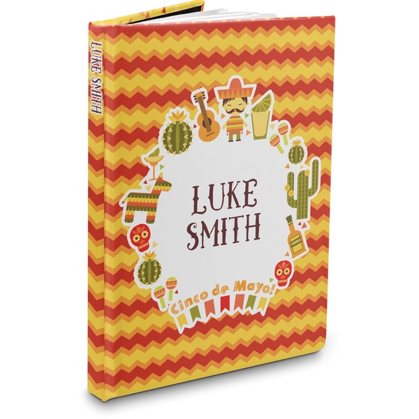 Custom Fiesta - Cinco de Mayo Hardbound Journal (Personalized)