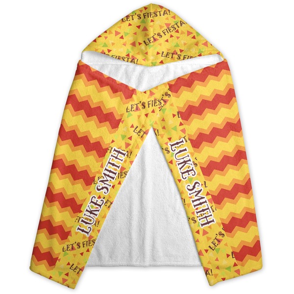 Fiesta - Cinco de Mayo Hooded Towel - Folded