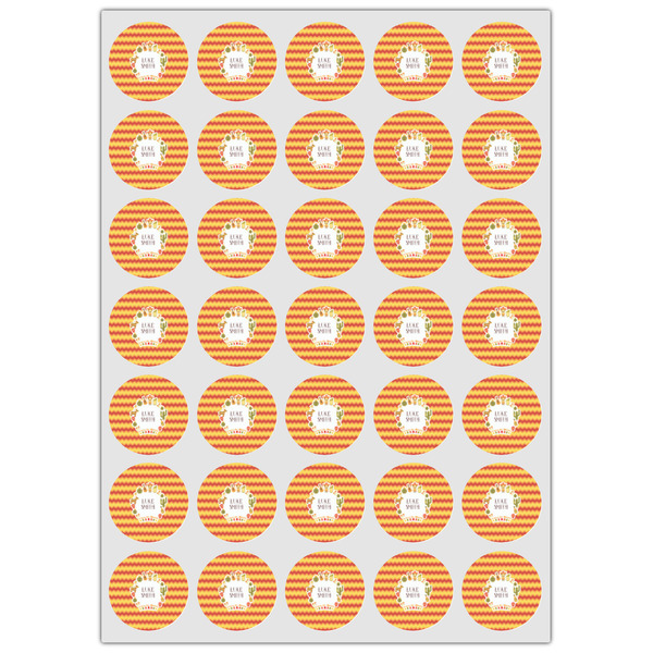 Fiesta - Cinco de Mayo Icing Circle - XSmall - Set of 35