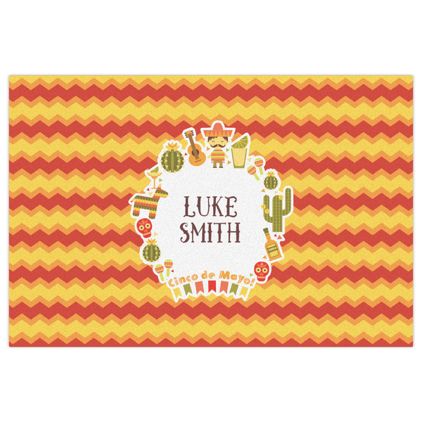 Fiesta - Cinco de Mayo Indoor / Outdoor Rug - 4'x6' - Front Flat