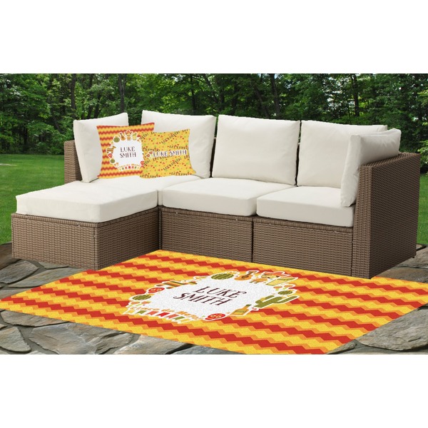 Fiesta - Cinco de Mayo Indoor / Outdoor Rug & Cushions