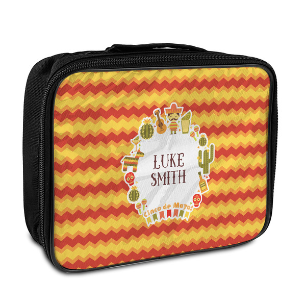 Custom Fiesta - Cinco de Mayo Insulated Lunch Bag (Personalized)