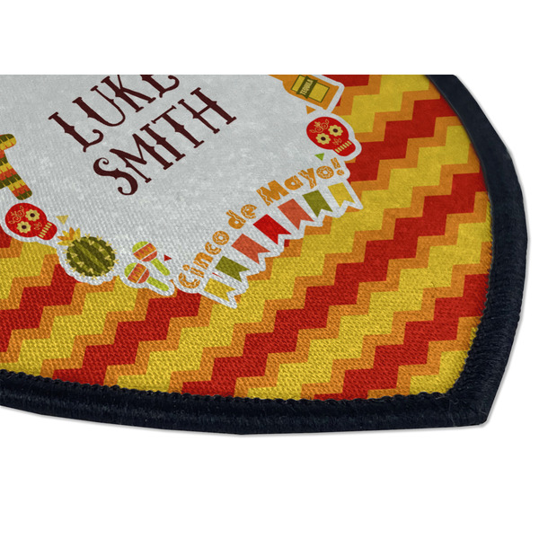 Fiesta - Cinco de Mayo Iron on Shield 3 Detail