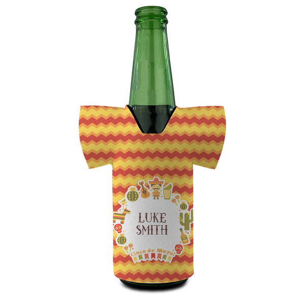 Fiesta - Cinco de Mayo Jersey Bottle Cooler - FRONT (on bottle)