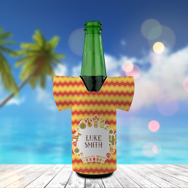 Fiesta - Cinco de Mayo Jersey Bottle Cooler - LIFESTYLE