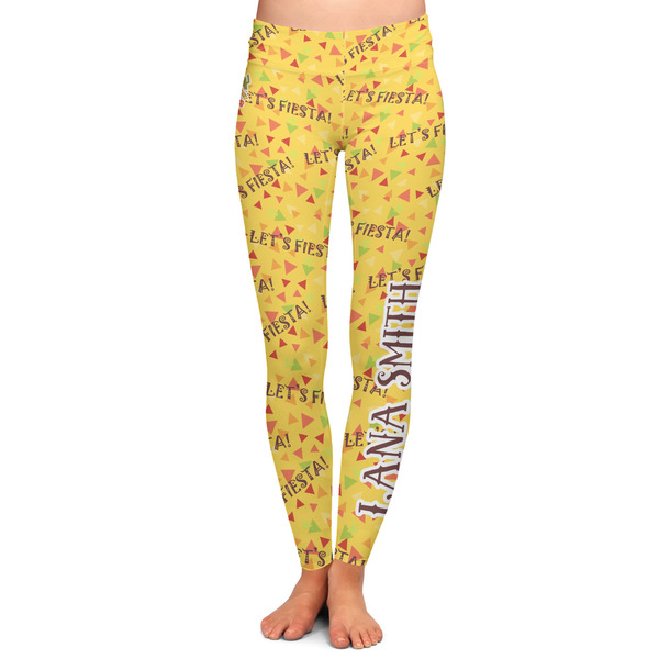 Custom Fiesta - Cinco de Mayo Ladies Leggings - Extra Small (Personalized)