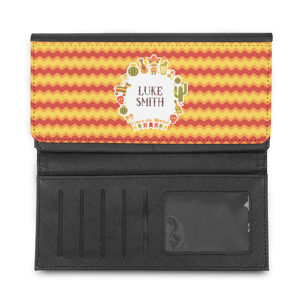 Fiesta - Cinco de Mayo Ladies Wallet - Half Way Open