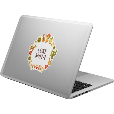 Fiesta - Cinco de Mayo Laptop Decal (Personalized)