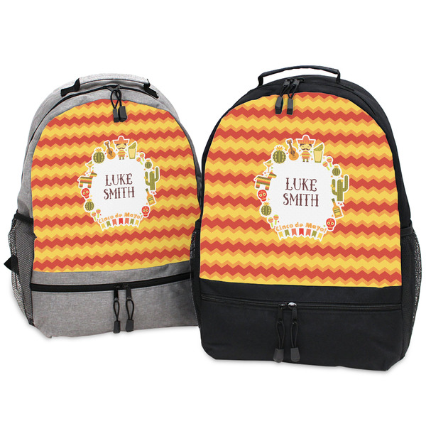 Fiesta - Cinco de Mayo Large Backpacks - Both