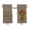 Fiesta - Cinco de Mayo Large Burlap Gift Bag - Front & Back (Personalized)