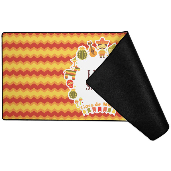 Fiesta - Cinco de Mayo Large Gaming Mats - FRONT W/ FOLD