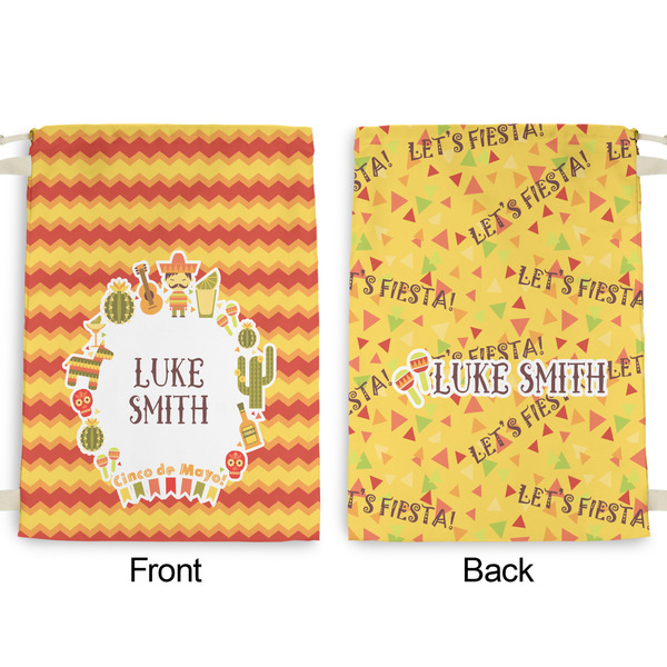 Fiesta - Cinco de Mayo Large Laundry Bag - Front & Back View