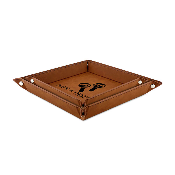 Fiesta - Cinco de Mayo Leather Valet Trays - PARENT MAIN (both trays)
