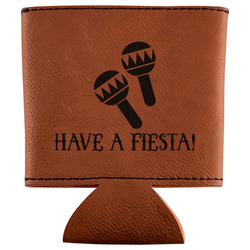 Fiesta - Cinco de Mayo Leatherette Can Sleeve (Personalized)