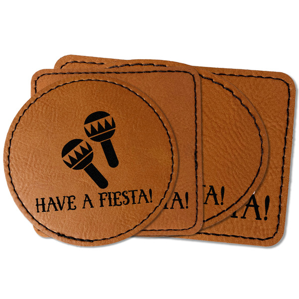 Custom Fiesta - Cinco de Mayo Faux Leather Iron On Patch (Personalized)