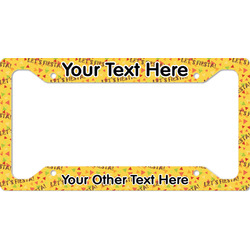 Fiesta - Cinco de Mayo License Plate Frame - Style A (Personalized)