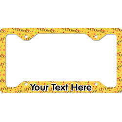 Fiesta - Cinco de Mayo License Plate Frame - Style C (Personalized)