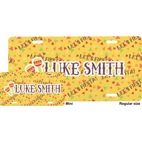 Fiesta - Cinco de Mayo License Plate (Sizes)