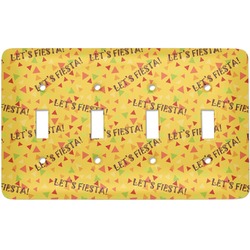 Fiesta - Cinco de Mayo Light Switch Cover (4 Toggle Plate)