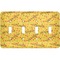 Fiesta - Cinco de Mayo Light Switch Cover (4 Toggle Plate)