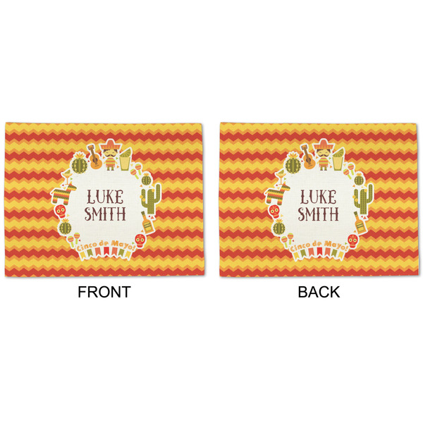Fiesta - Cinco de Mayo Linen Placemat - APPROVAL (double sided)