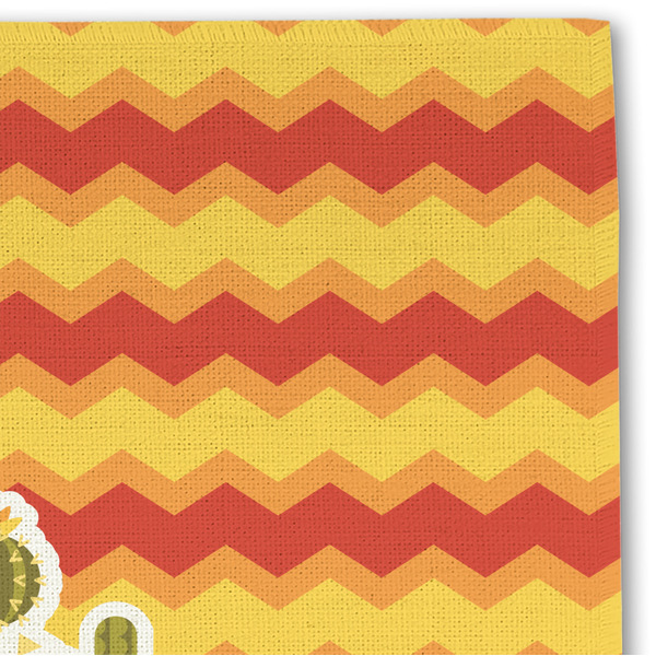 Fiesta - Cinco de Mayo Linen Placemat - DETAIL