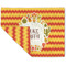 Fiesta - Cinco de Mayo Double-Sided Linen Placemat - Single w/ Name or Text