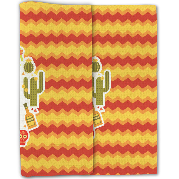Fiesta - Cinco de Mayo Linen Placemat - Folded Half (double sided)