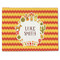 Fiesta - Cinco de Mayo Single-Sided Linen Placemat - Single w/ Name or Text