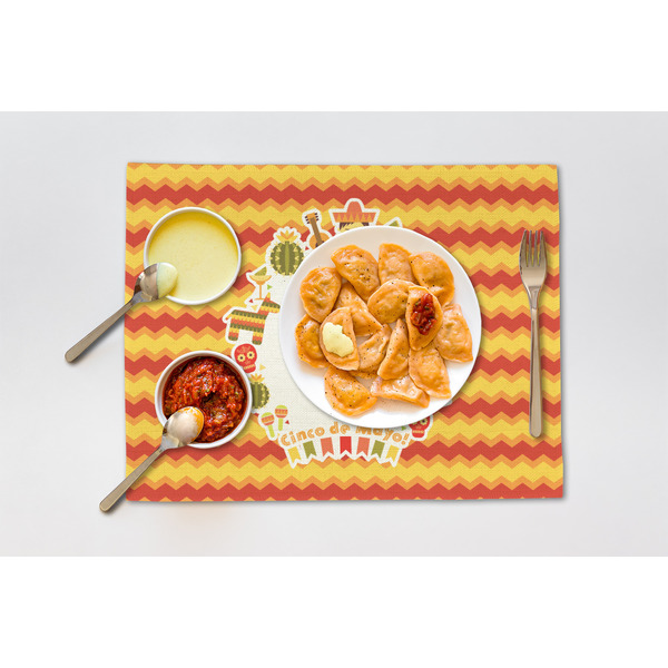 Fiesta - Cinco de Mayo Linen Placemat - Lifestyle (single)