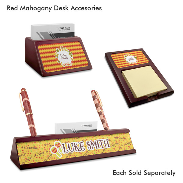 Fiesta - Cinco de Mayo Mahogany Desk Accessories