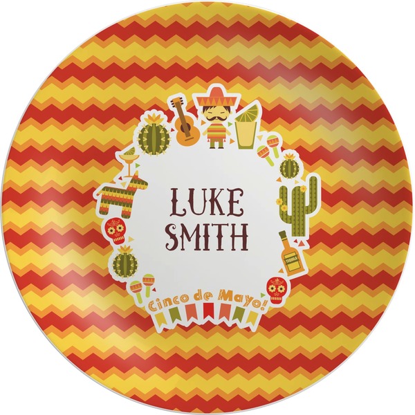 Custom Fiesta - Cinco de Mayo Melamine Plate (Personalized)