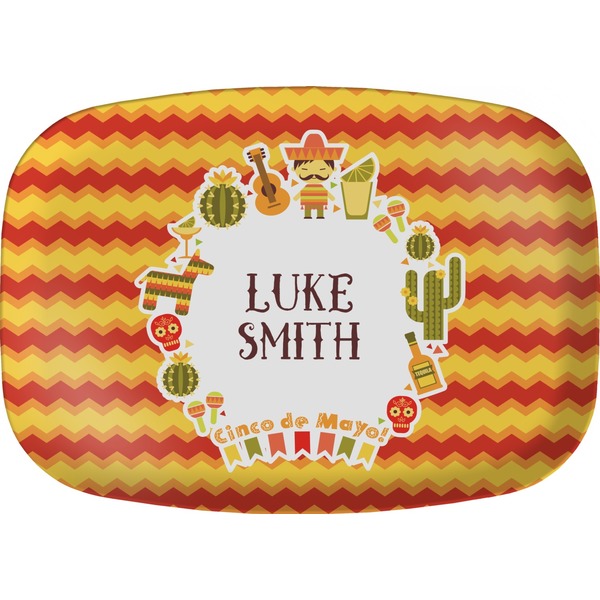 Custom Fiesta - Cinco de Mayo Melamine Platter (Personalized)