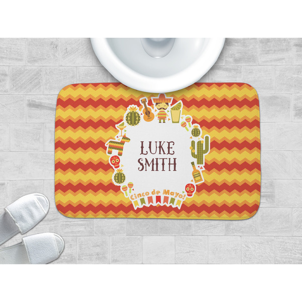 Fiesta - Cinco de Mayo Memory Foam Bath Mat - LIFESTYLE 34x21