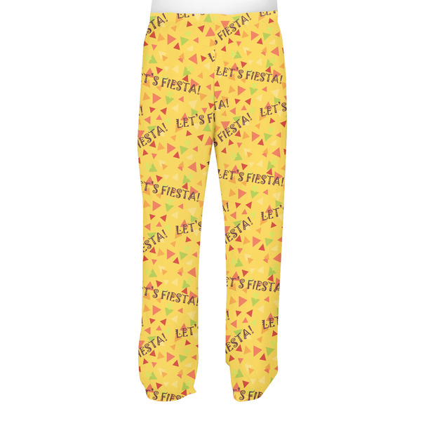 Fiesta - Cinco de Mayo Men's Pjs Back - on model
