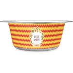 Fiesta - Cinco de Mayo Stainless Steel Dog Bowl - Large (Personalized)