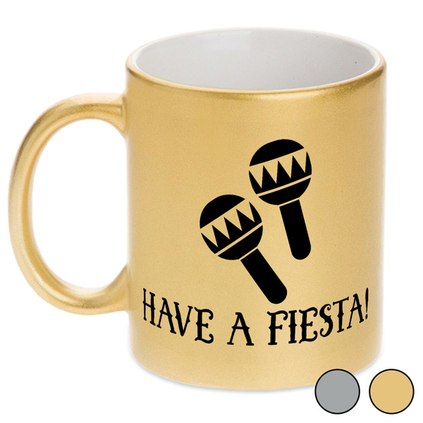 Fiesta - Cinco de Mayo Metallic Mugs