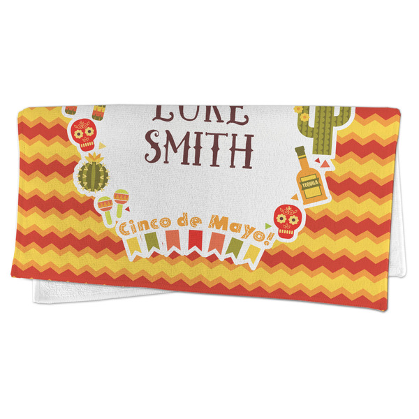 Fiesta - Cinco de Mayo Microfiber Dish Rag - FOLDED (half)